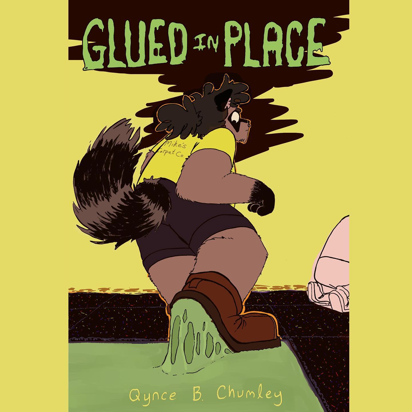 Glued in Place